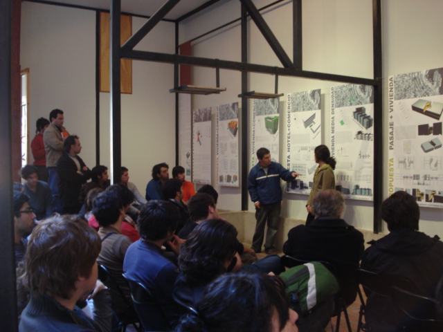Exposicion y encuentro, Propuestas Académicas de intervención Calle Serrano Valparaíso